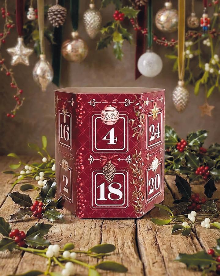 Calendario dell'Avvento Ready to Order Classic rosso